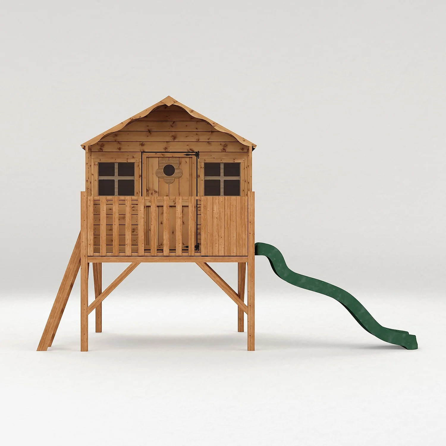 Mercia Honeysuckle Playhouse With Tower And Slide 12 Mercia Honeysuckle Playhouse With Tower And Slide - Image 10