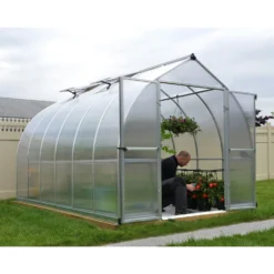 Palram 8 X 12ft Canopia Bella Greenhouse - Silver 15 Palram 8 X 12ft Canopia Bella Greenhouse - Silver -Lifetime Sales 12806866 1214833196633782