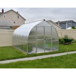 Palram 8 X 12ft Canopia Bella Greenhouse - Silver 17 Palram 8 X 12ft Canopia Bella Greenhouse - Silver -Lifetime Sales 12806866 2024833196796391