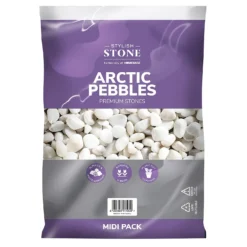 Stylish Stone Premium Arctic Pebbles - Midi Pack - 9kg -Lifetime Sales 12808149 4054902947030673