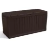 Keter Marvel Plus Outdoor Garden Storage Box 270L - Brown -Lifetime Sales 12808515 1524900023225876