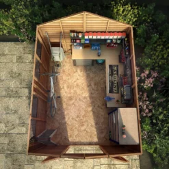 Mercia 10 X 8ft Overlap Double Door Apex Shed -Lifetime Sales 12809177 2195033314280829