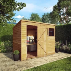 Mercia 8 X 6ft Overlap Pent Shed 13 Mercia 8 X 6ft Overlap Pent Shed -Lifetime Sales 12809272 1224976248211424