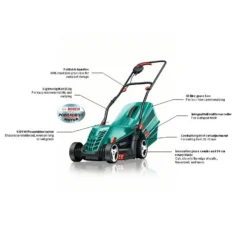 Bosch 1300W Rotak 34-13 Electric Lawn Mower - 34cm -Lifetime Sales 12809318 6605027558834463
