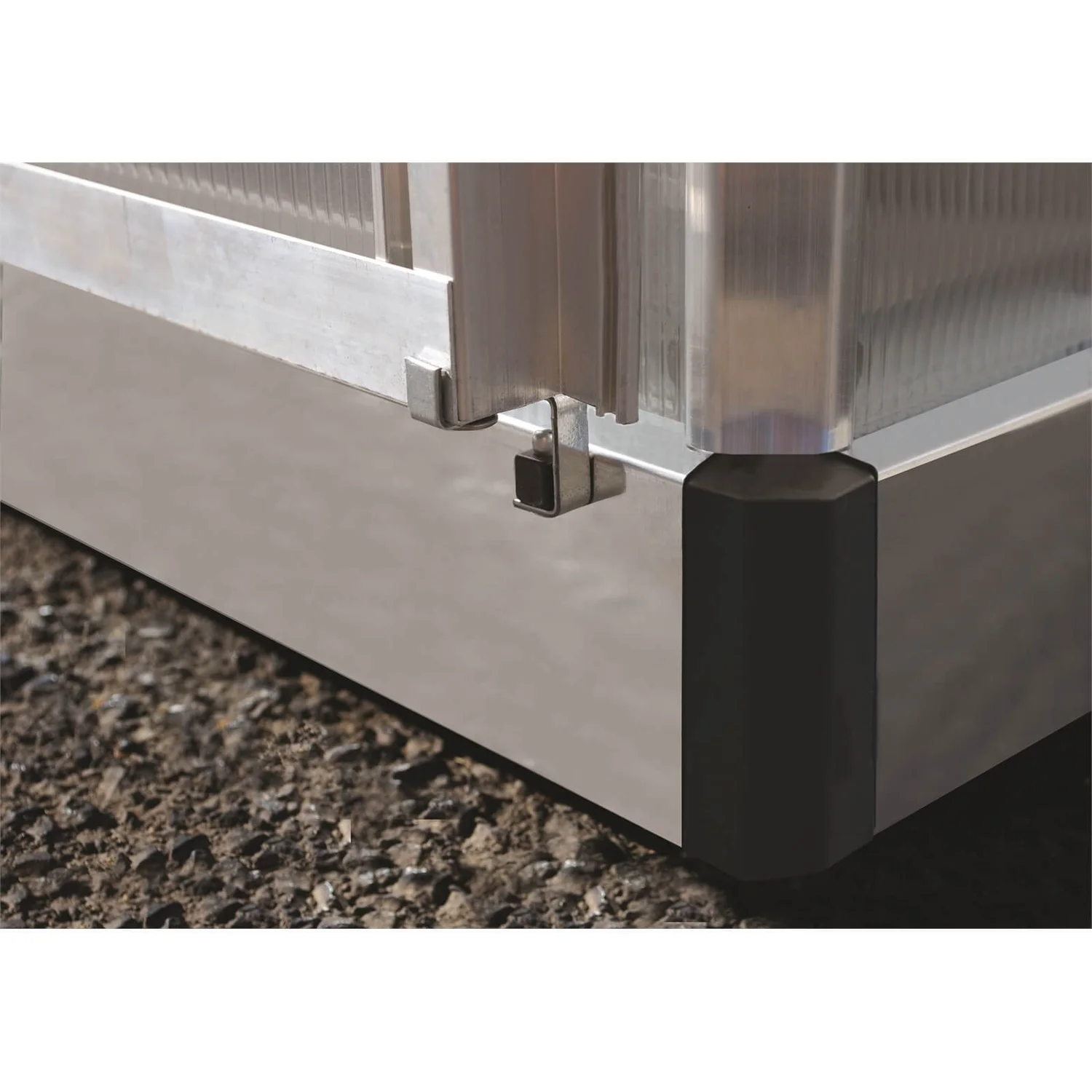 Palram 6 X 8ft Canopia Mythos Greenhouse - Silver 8 Palram 6 X 8ft Canopia Mythos Greenhouse - Silver - Image 6