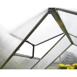 Palram 6 X 8ft Canopia Mythos Greenhouse - Silver 19 Palram 6 X 8ft Canopia Mythos Greenhouse - Silver -Lifetime Sales 12810591 2754833169469004