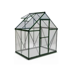 Palram 6 X 4ft Canopia Harmony Greenhouse - Green -Lifetime Sales 12810593 4174833168999159