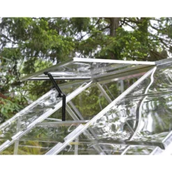 Palram 6 X 6ft Canopia Harmony Greenhouse - Silver -Lifetime Sales 12810594 1504845582778254