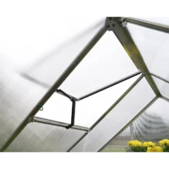 Palram 6 X 4ft Canopia Mythos Greenhouse - Silver -Lifetime Sales 12810598 1404856744880768