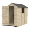 Forest Overlap 6 X 4ft Pressure Treated Apex Shed -Lifetime Sales 12810807 1944831884570210