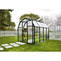 Palram 6 X 8ft Canopia Eco Grow Greenhouse - Green -Lifetime Sales 12810861 8934833198442485