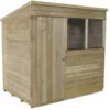 7x5ft Forest Natural Timber Overlap Pent Pressure Treated Wooden Shed 1 7x5ft Forest Natural Timber Overlap Pent Pressure Treated Wooden Shed -Lifetime Sales 12810896 9964831947553803