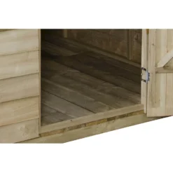 10x6ft Forest Natural Timber Overlap Pent Pressure Treated Wooden Shed -Lifetime Sales 12810915 2004833198652440
