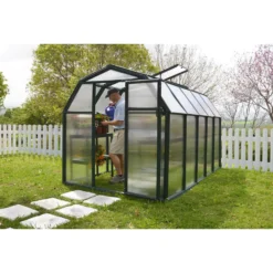 Palram 6 X 10ft Canopia Eco Grow Greenhouse - Green -Lifetime Sales 12810957 1314833194639136