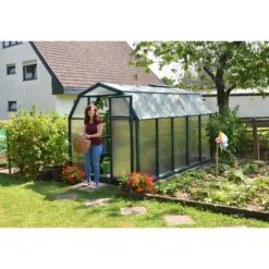 Palram 6 X 10ft Canopia Eco Grow Greenhouse - Green -Lifetime Sales 12810957 3944833194707002