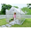 Palram 8 X 12ft Canopia Essence Greenhouse - Silver
