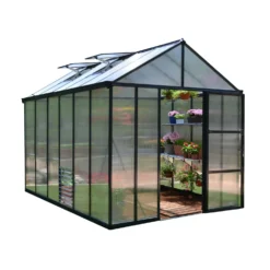 Palram 8 X 12ft Canopia Glory Greenhouse - Grey -Lifetime Sales 12811084 1594833197469210