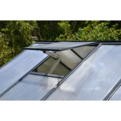 Palram 8 X 12ft Canopia Glory Greenhouse - Grey -Lifetime Sales 12811084 8274833197233368