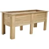 Forest Garden Wooden Deep Root Planter - 1.8m