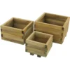 Forest Garden Wooden Kendal Square Planter (Set Of 3) -Lifetime Sales 12812613 1844831955981169