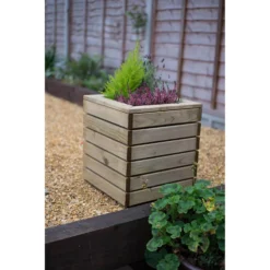 Forest Garden Wooden Linear Square Planter 9 Forest Garden Wooden Linear Square Planter -Lifetime Sales 12812751 1384833220936671