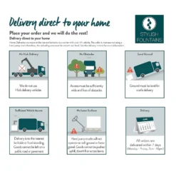 Stylish Fountains Bustling Waters Including LED Lights -Lifetime Sales 12814089 5924957312279137