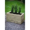 Forest Garden Wooden Linear Double Planter -Lifetime Sales 12814339 9074831958684865