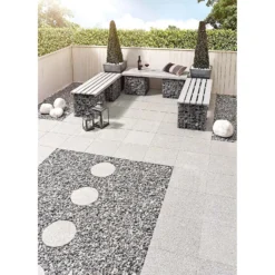 Stylish Stone Granite Paving 400 X 400mm - Light Grey (Full Pack) 10 Stylish Stone Granite Paving 400 X 400mm - Light Grey (Full Pack) -Lifetime Sales 12814781 3224845714317076
