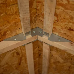 Forest 8 X 6ft Overlap Pressure Treated Apex Shed - Double Door - Incl. Installation -Lifetime Sales 12814912 1354832992505646