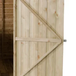 8x6ft Forest Wooden Overlap Pressure Treated Apex Shed -incl. Installation -Lifetime Sales 12814915 1624845696474645