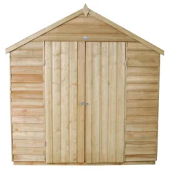7x5ft Forest Wooden Overlap Pressure Treated Apex Shed -incl. Installation -Lifetime Sales 12814918 9244845696636675