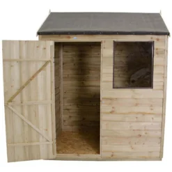 6x4ft Forest Wooden Overlap Pressure Treated Reverse Apex Shed -incl. Installation 14 6x4ft Forest Wooden Overlap Pressure Treated Reverse Apex Shed -incl. Installation -Lifetime Sales 12815051 7454846118471703