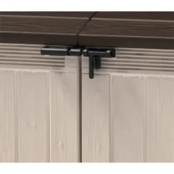 Keter Store It Out Ultra Outdoor Garden Storage Shed - Beige & Brown - 2000L -Lifetime Sales 12815621 9644833203803011