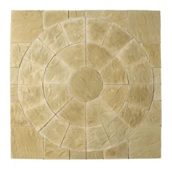 Stylish Stone Chantry Circle Kit 2.4m - Gold -Lifetime Sales 12816739 1464957340912568