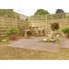 Stylish Stone Horsham Paving 450 X 450mm - Brindle (Full Pack) -Lifetime Sales 12816934 6934831910739750