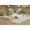 Stylish Stone Hereford Paving Smooth 450 X 450mm - Grey (Full Pack) -Lifetime Sales 12816941 2084831910790597