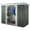 Yardmaster 6x4ft Hercules Deluxe Pent Metal Shed -Lifetime Sales 12817548 1204831953799464