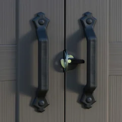 Keter Factor 6 X 6ft Outdoor Garden Apex Storage Shed - Beige/Brown -Lifetime Sales 12817719 9684909322658192