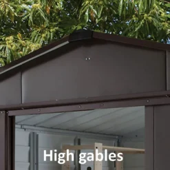 Yardmaster 10x12ft Woodgrain Shed & Floor Frame -Lifetime Sales 12817738 2015040005906136