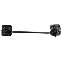 None Wire Cabin Hook - Black - 203mm
