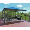 Palram - Canopia Palermo 4300 Garden Gazebo Grey -Lifetime Sales 12819403 1504893347366517