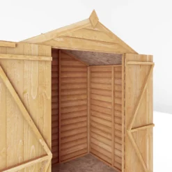 Mercia 4 X 6ft Overlap Apex Windowless Wooden Shed -Lifetime Sales 12819787 7685023716400737