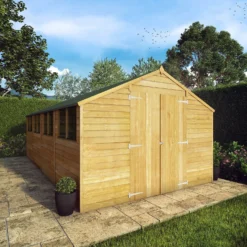 Mercia 20 X 10ft Overlap Apex Wooden Shed 14 Mercia 20 X 10ft Overlap Apex Wooden Shed -Lifetime Sales 12819927 1485047800646224
