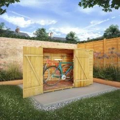 Mercia 6 X 4ft Overlap Pent Bike Shed 13 Mercia 6 X 4ft Overlap Pent Bike Shed -Lifetime Sales 12820074 1844989186025476