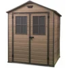 Keter Scala 6 X 8ft Outdoor Garden Apex Storage Shed - Brown 2 Keter Scala 6 X 8ft Outdoor Garden Apex Storage Shed - Brown -Lifetime Sales 12820748 4724909430772924