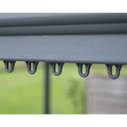 Palram - Canopia Milano 4300 Garden Gazebo Grey Bronze -Lifetime Sales 12821928 3634833173472855