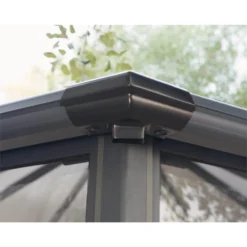 Palram - Canopia Garda Garden Conservatory Grey Bronze -Lifetime Sales 12821929 1044833172936002