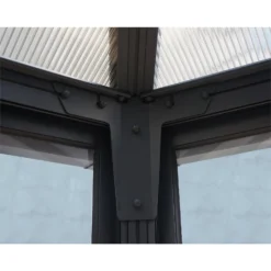 Palram - Canopia Garda Garden Conservatory Grey Bronze -Lifetime Sales 12821929 2084833173069526