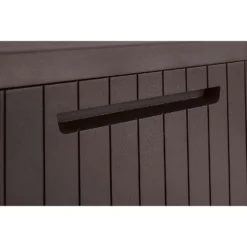 Keter City Outdoor Garden Storage Box 113L - Brown -Lifetime Sales 12822290 1714900073814477