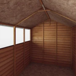 Mercia 8 X 6ft Overlap Double Door Apex Shed -Lifetime Sales 12822309 1595029433404374